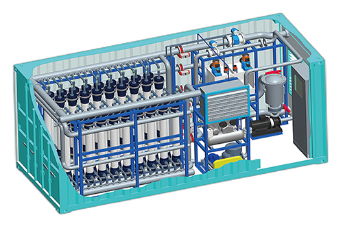 Containerized Water Treatment System