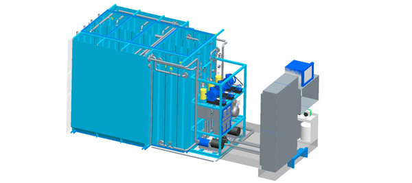 Containerized MBR Wastewater Treatment Plant