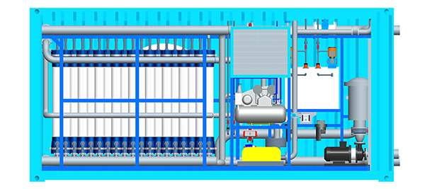 Containerized CMF Water Purification System